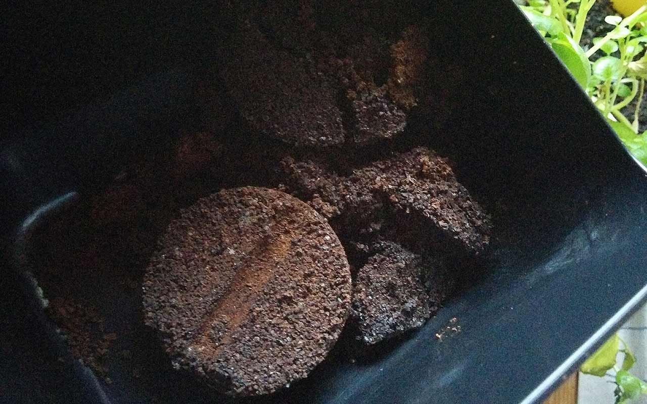 Kaffee im Garten nutzen