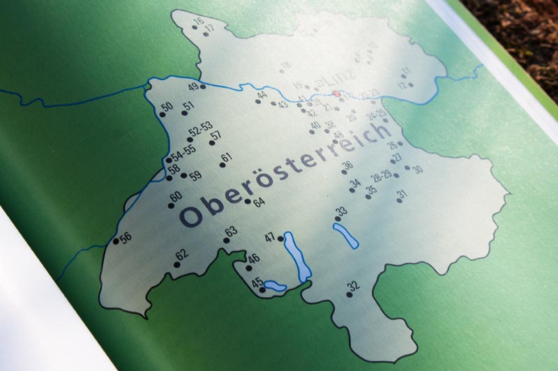 Bundesländer im Garten-Reiseführer für Österreich